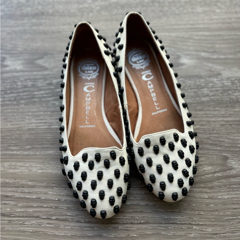 Jeffrey Campbell skull loafer 7.5